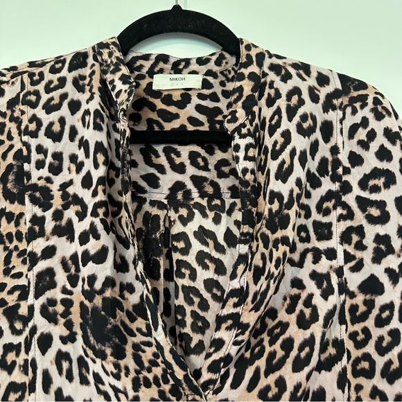 Mikoh Revolve Cannes Tunic Leopard Print Womens 2 - Picture 7 of 12